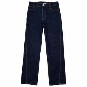 A.L.C. Abbott High Rise Straight Leg Blue Denim Jeans Size 26